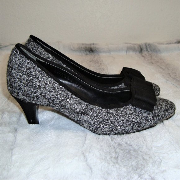 NEW The DAVINCI Shoes Tweed Heels* FINAL PRICE - Picture 5 of 7